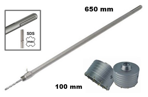 Set fresa carotatrice - fresa, per